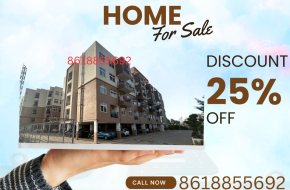 Indraprastha  : 2 BHK for Sale @ 25% discount